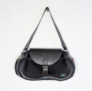 Cyclus Black Repurposed Recycled Upcycled Inner Tube Handbag